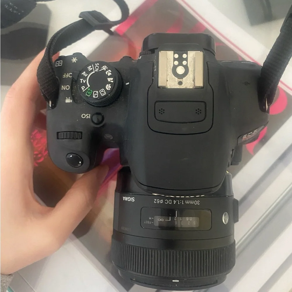 Canon Black DSLR Camera